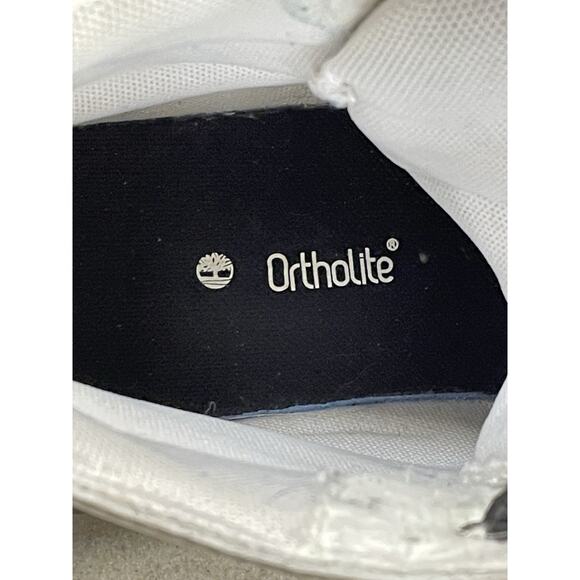 Timberland Boots Greyfield White/Black Size 9 Women’s Shoe-Outdoors Hiking EUC - Picture 12 of 14